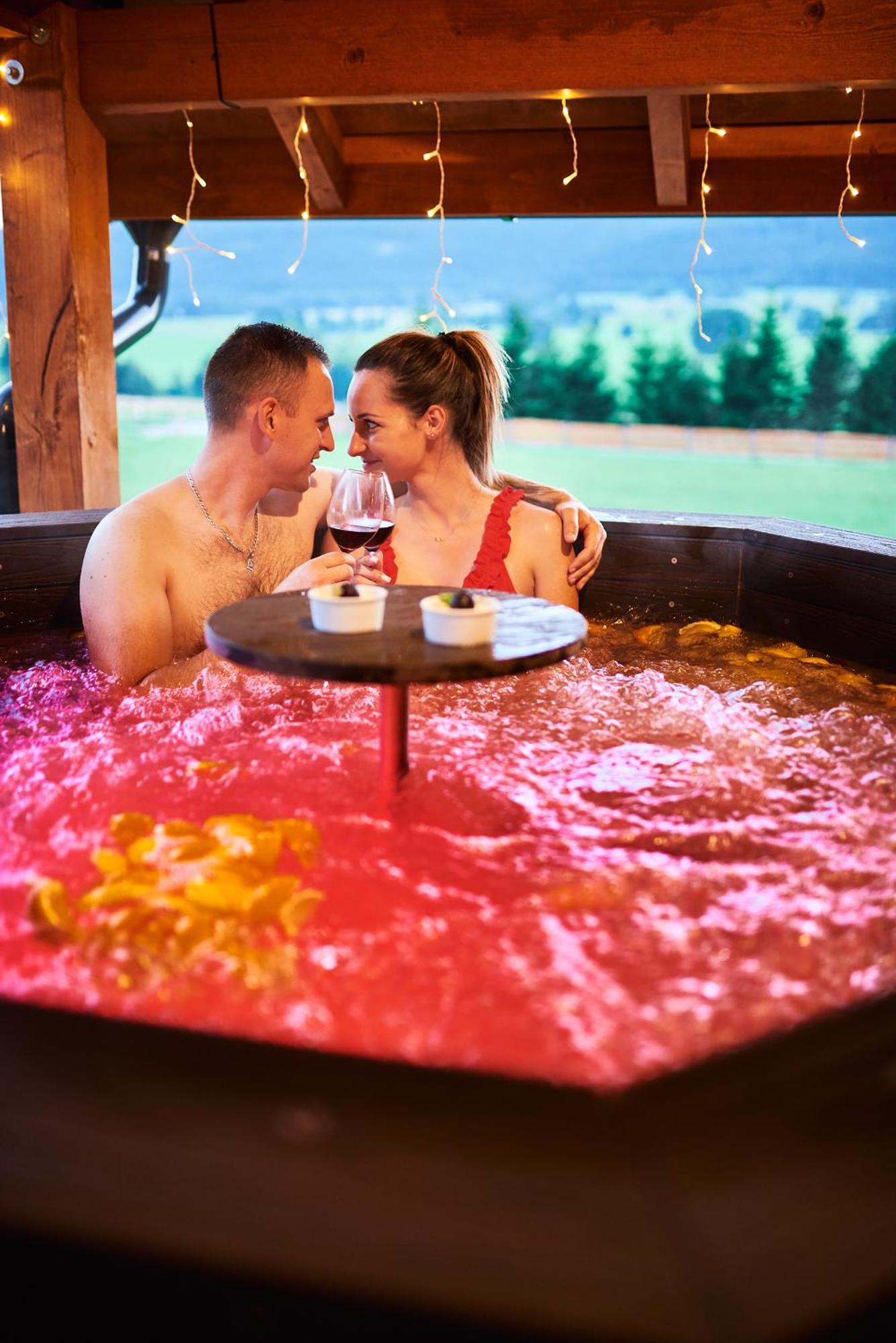 Osada Orlica Klimatyczne Domki Z Widokiem Na Gory I Termalnym Spa Sauna Jacuzzi 4 Km Od Zieleniec Ski Arena Lasowka Extérieur photo
