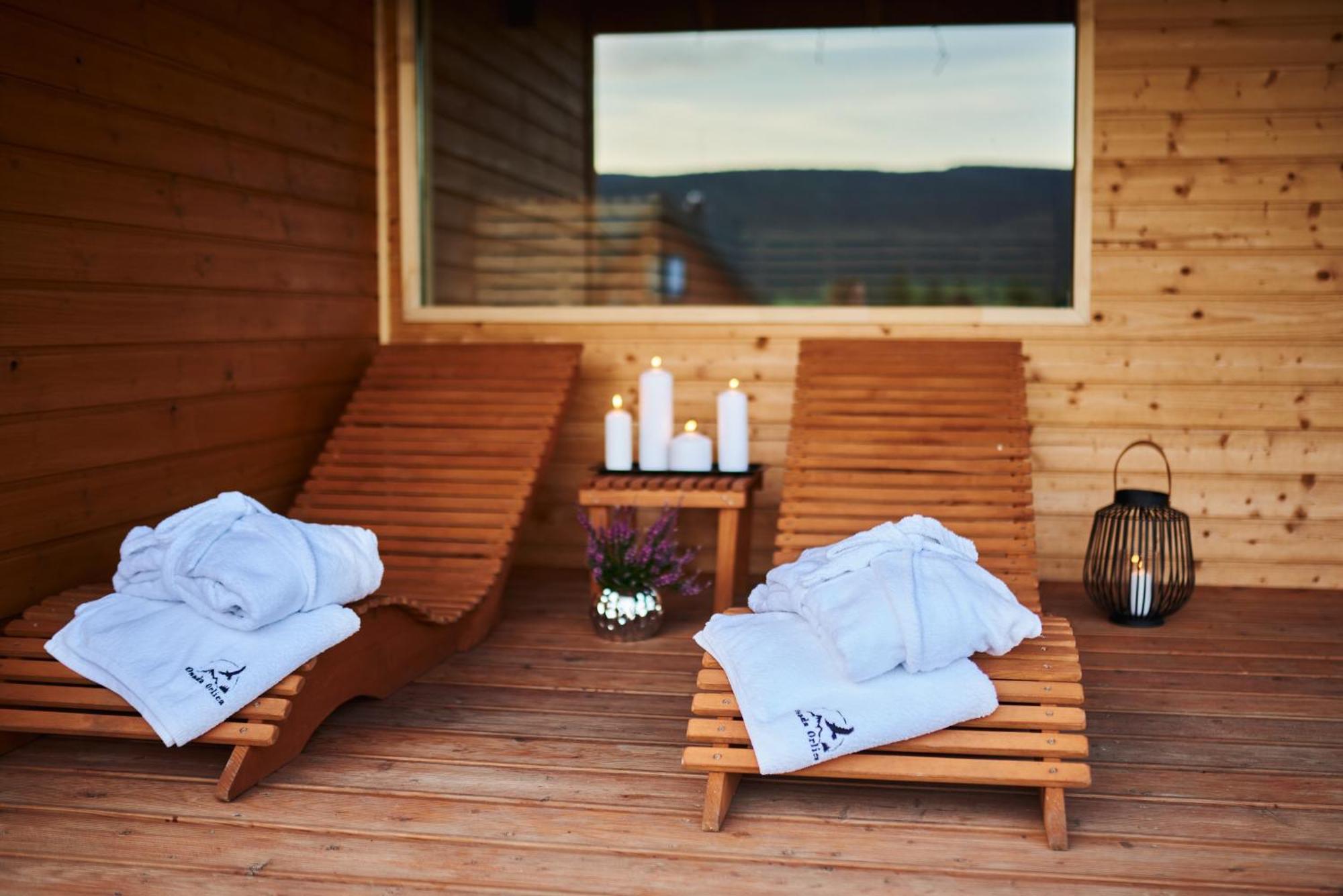 Osada Orlica Klimatyczne Domki Z Widokiem Na Gory I Termalnym Spa Sauna Jacuzzi 4 Km Od Zieleniec Ski Arena Lasowka Extérieur photo