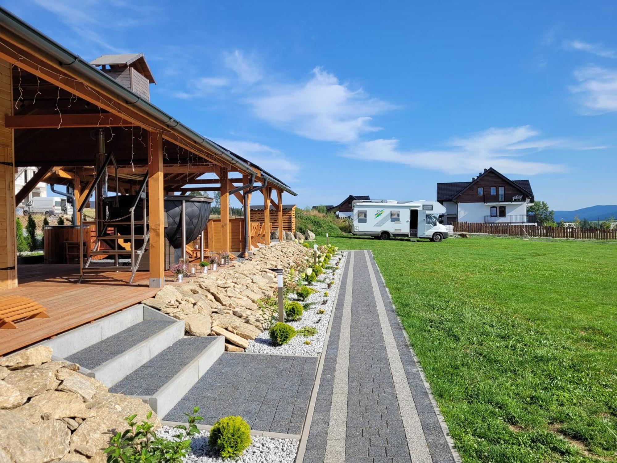 Osada Orlica Klimatyczne Domki Z Widokiem Na Gory I Termalnym Spa Sauna Jacuzzi 4 Km Od Zieleniec Ski Arena Lasowka Extérieur photo