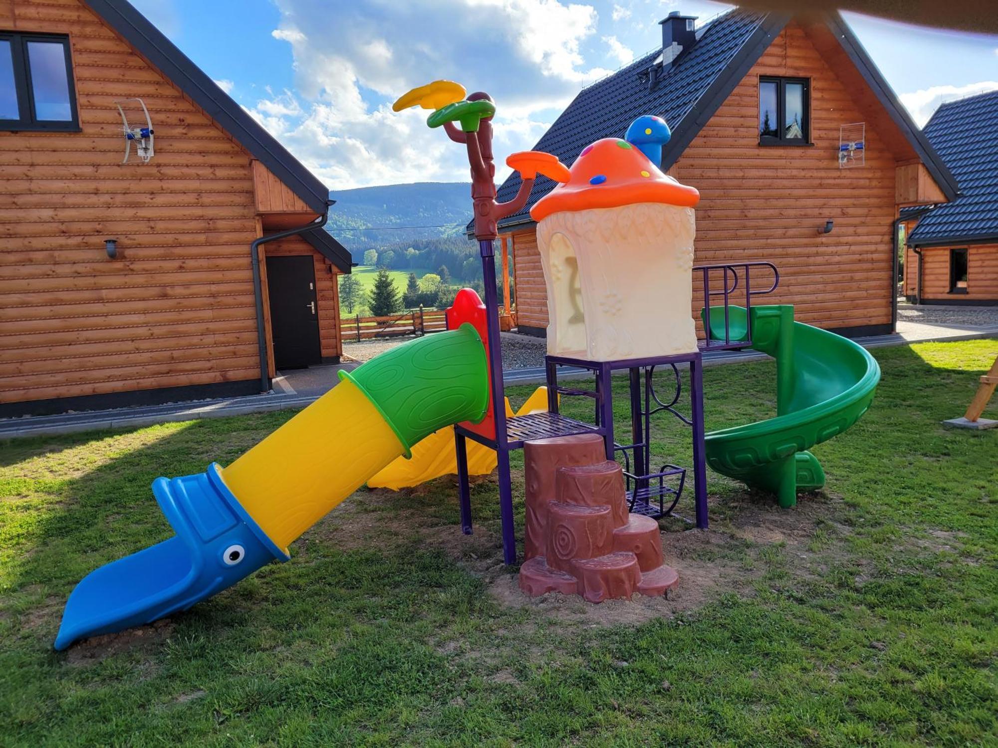 Osada Orlica Klimatyczne Domki Z Widokiem Na Gory I Termalnym Spa Sauna Jacuzzi 4 Km Od Zieleniec Ski Arena Lasowka Extérieur photo
