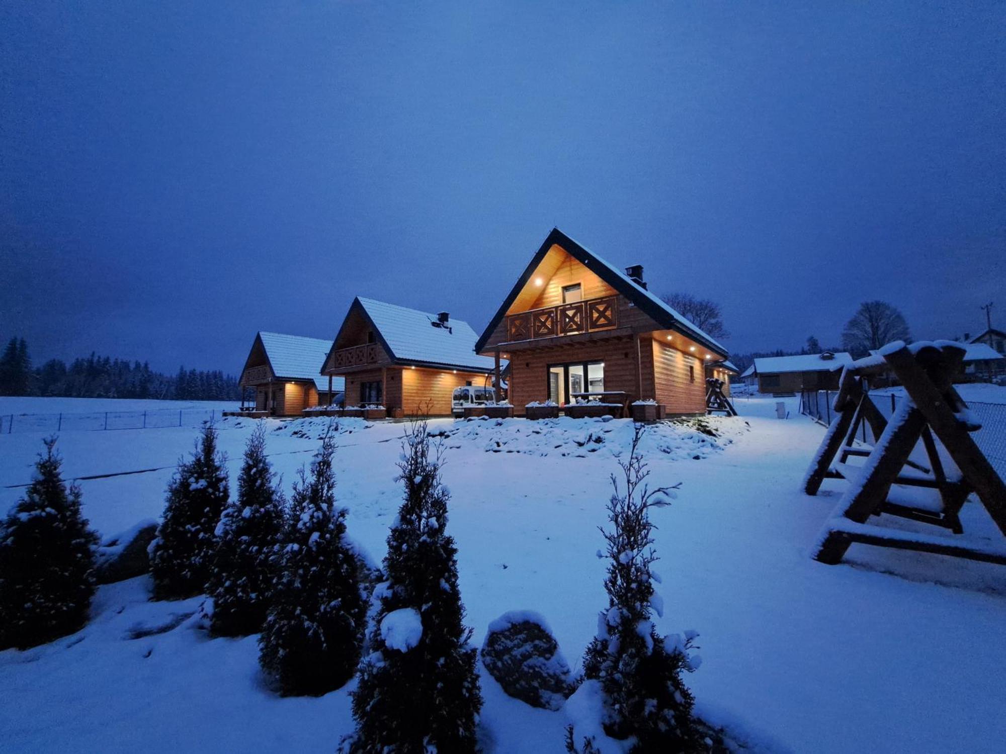 Osada Orlica Klimatyczne Domki Z Widokiem Na Gory I Termalnym Spa Sauna Jacuzzi 4 Km Od Zieleniec Ski Arena Lasowka Extérieur photo