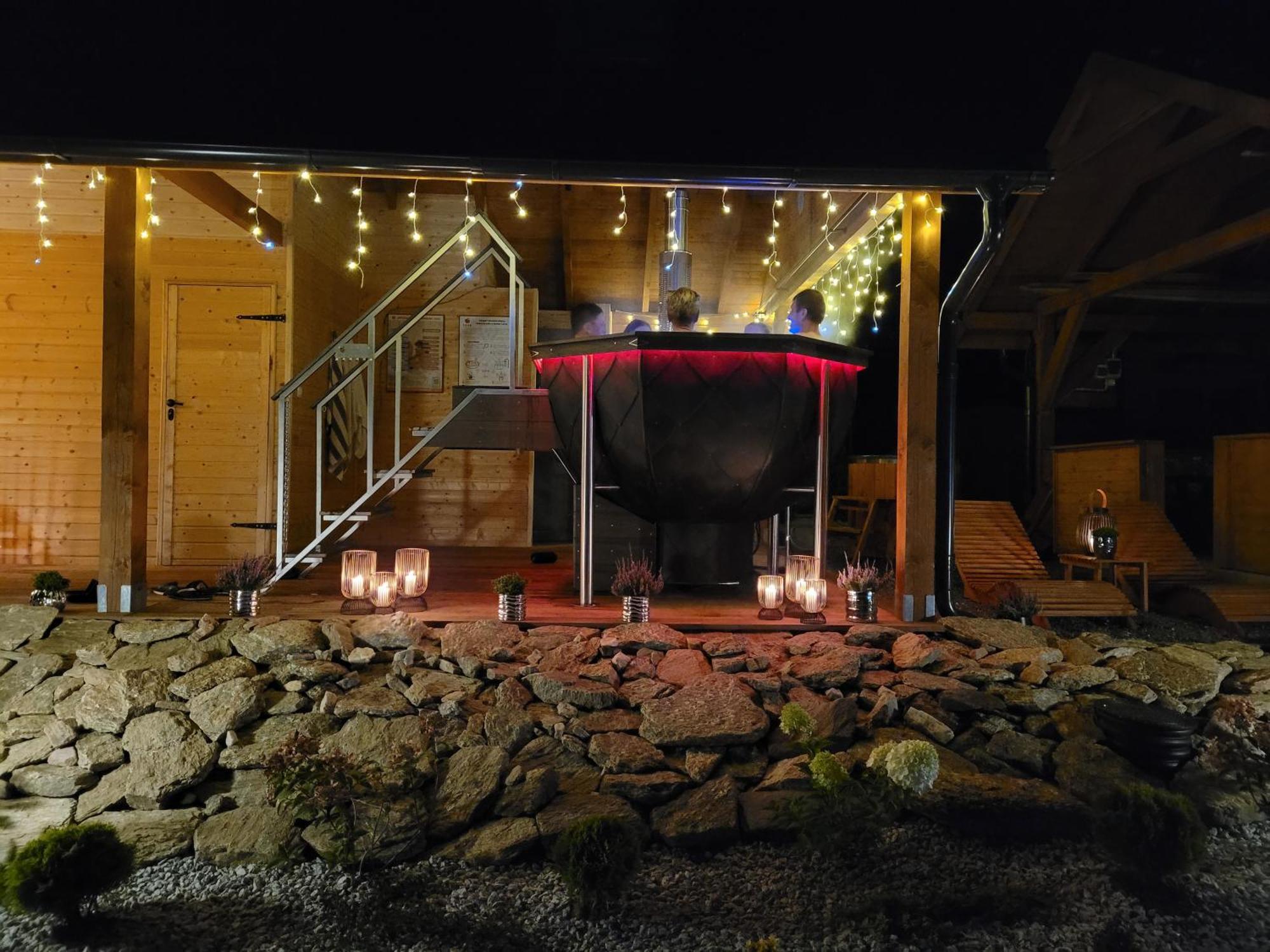 Osada Orlica Klimatyczne Domki Z Widokiem Na Gory I Termalnym Spa Sauna Jacuzzi 4 Km Od Zieleniec Ski Arena Lasowka Extérieur photo